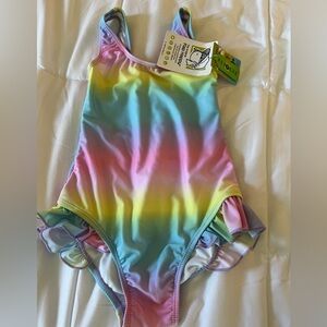 Girls Repreve Bathing Suit Size 7 NWT